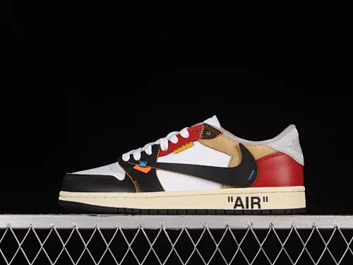 All categories Air Jordan Jordan series basketball shoes Air Jordan 1 Low Air Jordan 1 Low AJ1 Joe 1 custom color low-top classic retro cultural leisure sports basketball shoes CZ0790-107